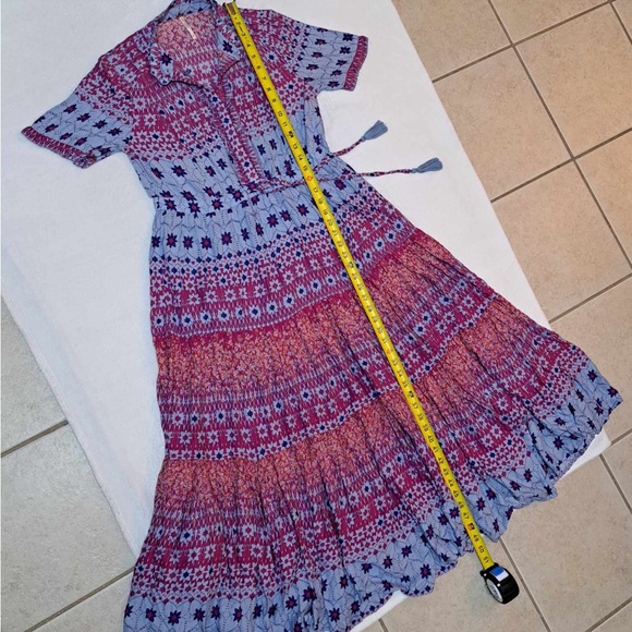 Free People Rare Feelings Maxi Dress Multicolor - Women's size XS - Picture 8 of 9